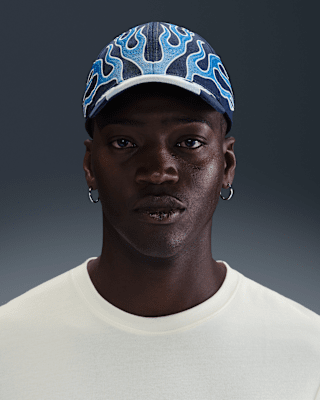 nike club structured og flame cap L/XL新品 Nike Structured OG Flame Club Cap Black Men's - SS25 - US
